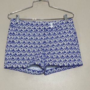 VINEYARD VINES || Blue and White Print Shorts size 6